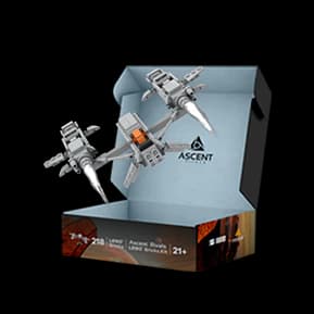 Ascent Rivals ship LEGO set.