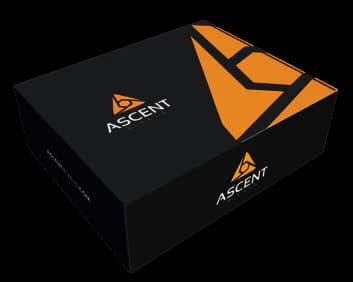 Ascent Rivals champion merch box.